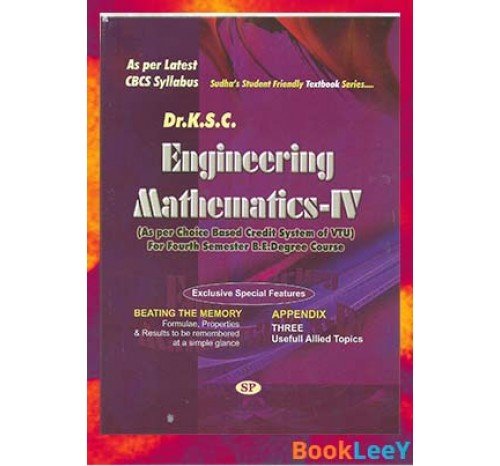 Engg Mathematics-IV By K.S.C(CBCS)