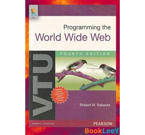 Programming World Wide Web By Robert W.Sebesta